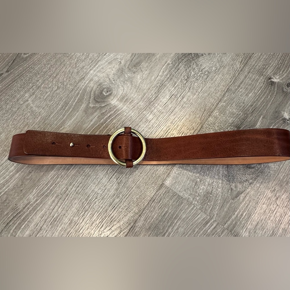 Rag & Bone brown leather belt size Large. Like New!!